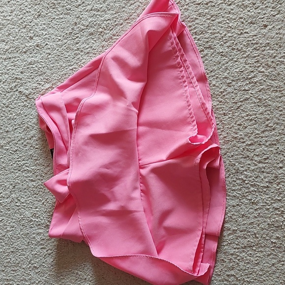 Zara Pink Bow Ruffle Skort Sz S - Picture 5 of 11